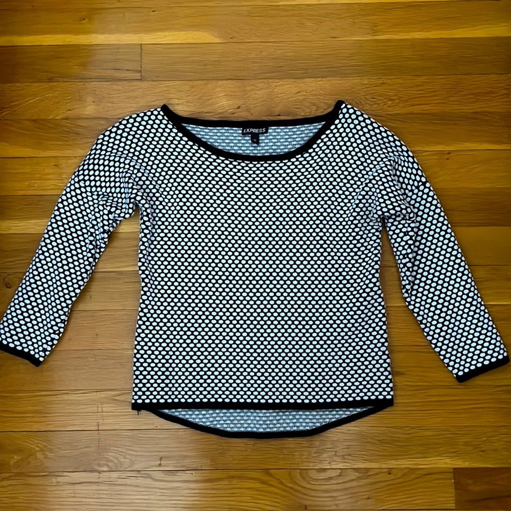 Express 3/4 sleeve sweater